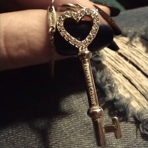 Tiffany and CO key necklace
